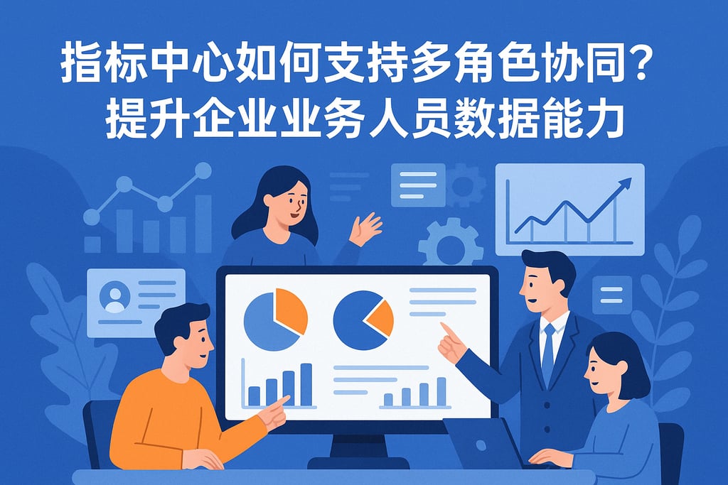 指标中心如何支持多角色协同？提升企业业务人员数据能力