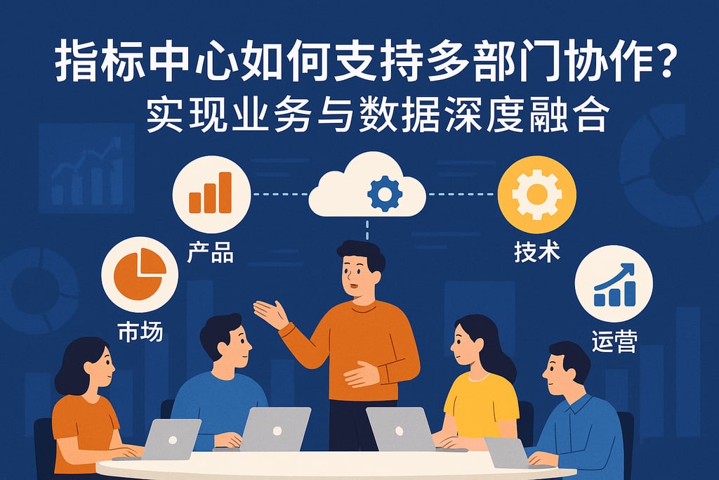 指标中心如何支持多部门协作？实现业务与数据深度融合