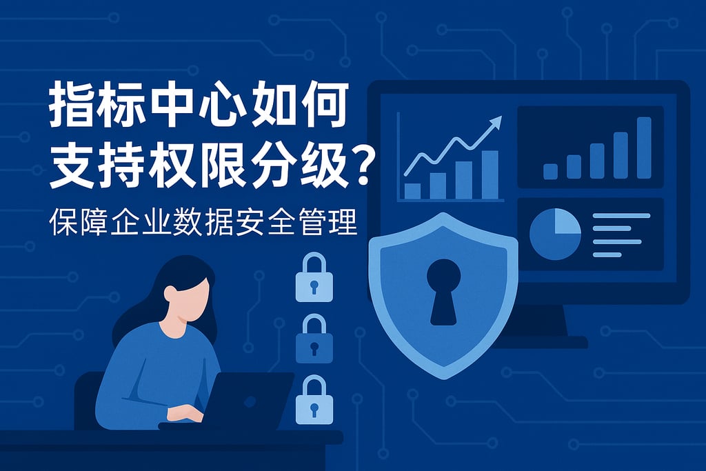 指标中心如何支持权限分级？保障企业数据安全管理
