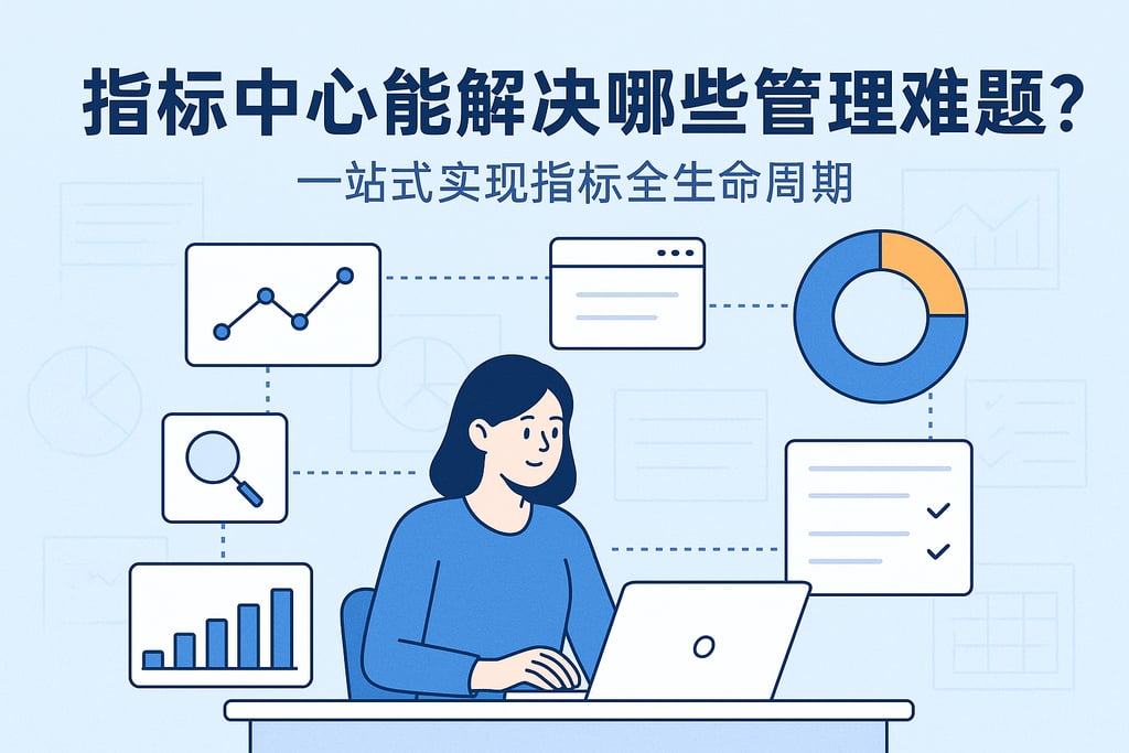 指标中心能解决哪些管理难题？一站式实现指标全生命周期