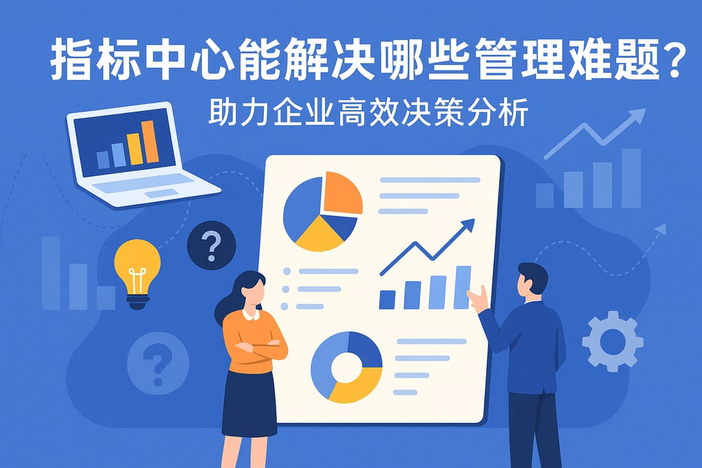 指标中心能解决哪些管理难题？助力企业高效决策分析