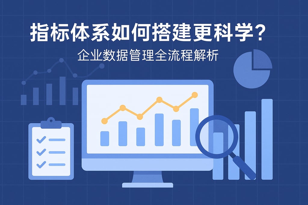 指标体系如何搭建更科学？企业数据管理全流程解析