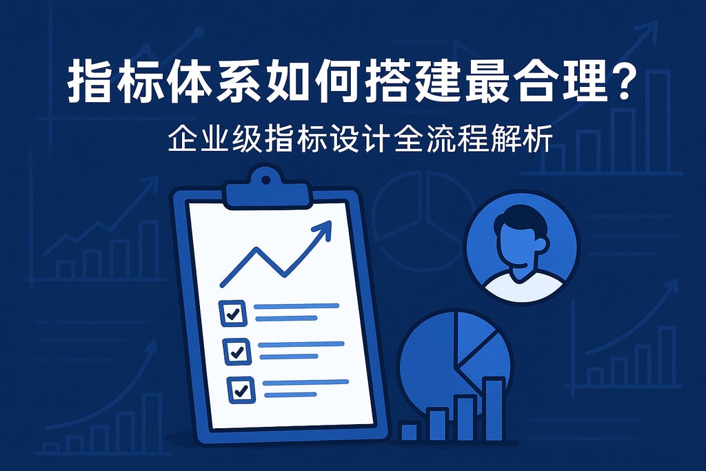 指标体系如何搭建最合理？企业级指标设计全流程解析