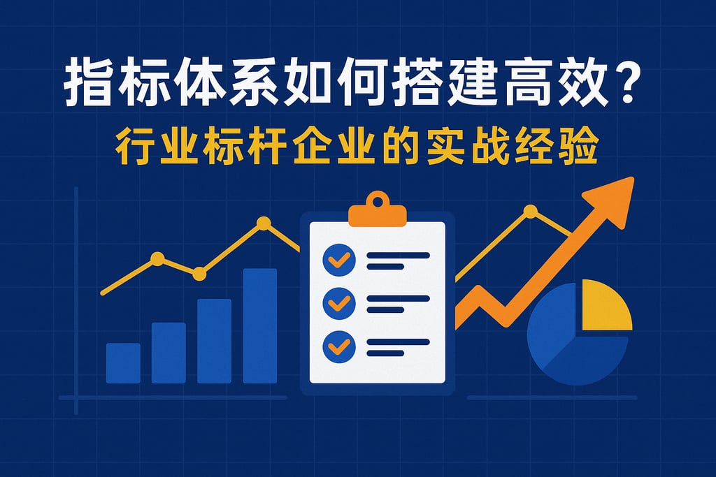 指标体系如何搭建高效？行业标杆企业的实战经验