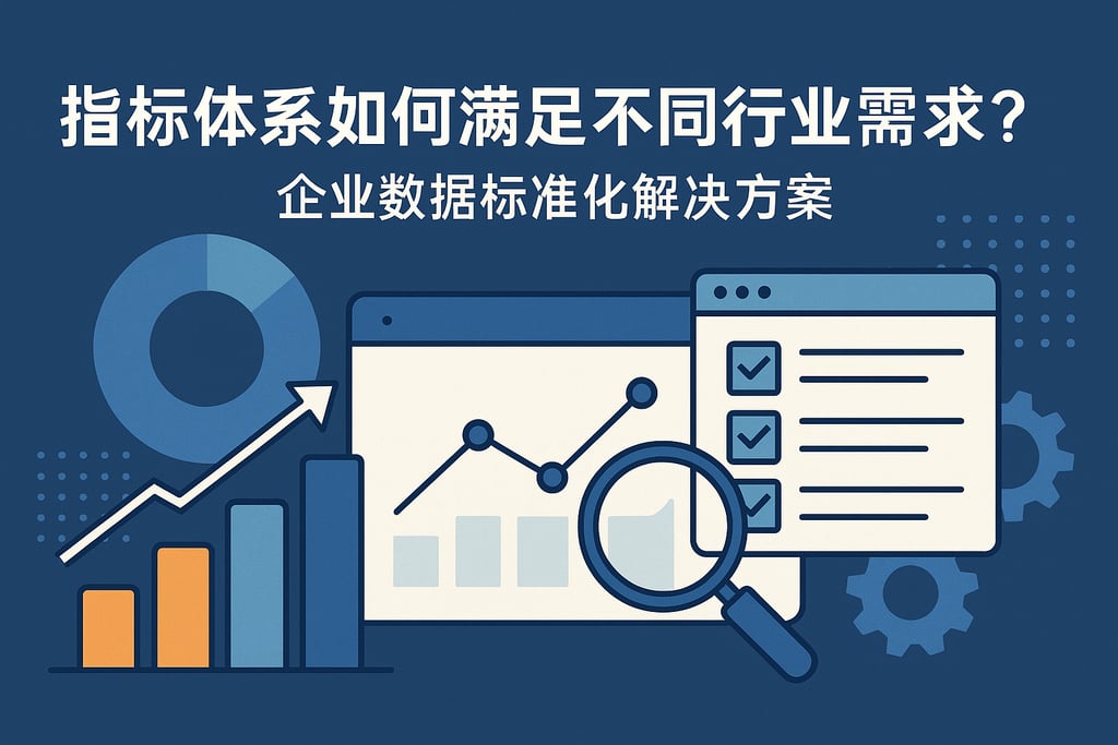 指标体系如何满足不同行业需求？企业数据标准化解决方案