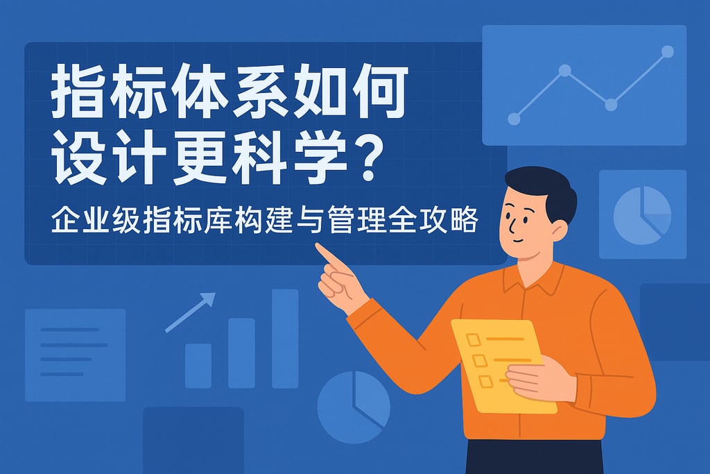 指标体系如何设计更科学？企业级指标库构建与管理全攻略