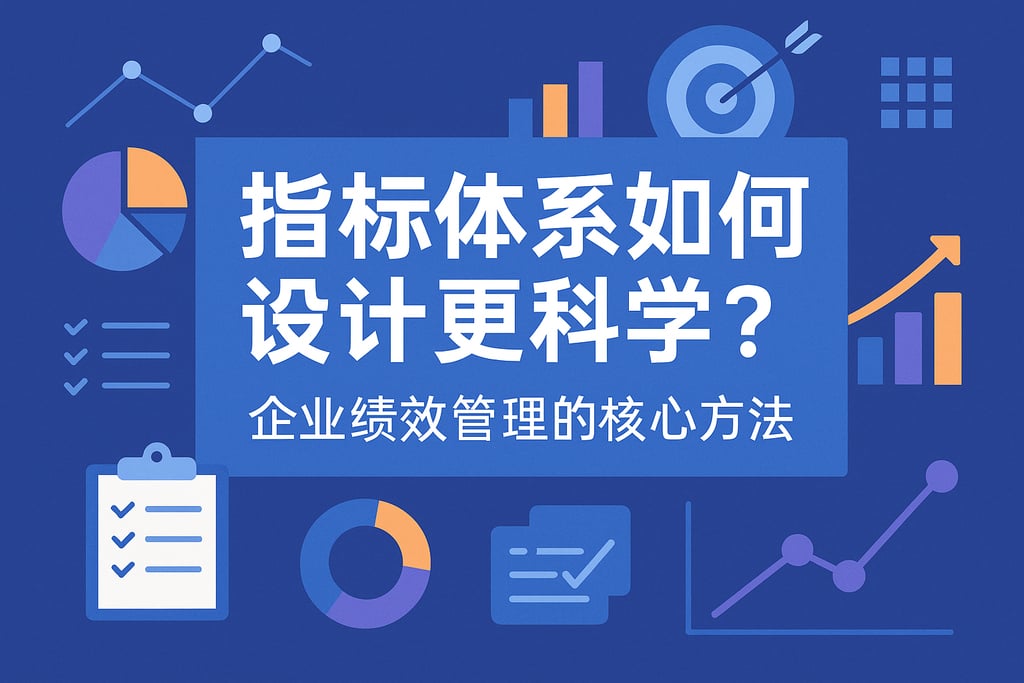 指标体系如何设计更科学？企业绩效管理的核心方法