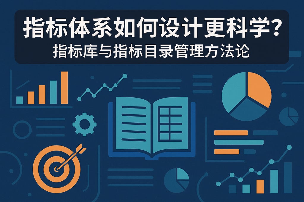 指标体系如何设计更科学？指标库与指标目录管理方法论
