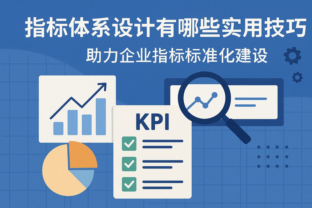 指标体系设计有哪些实用技巧？助力企业指标标准化建设