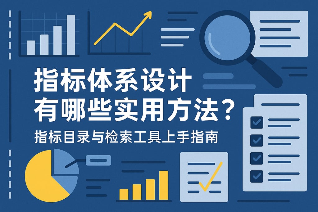 指标体系设计有哪些实用方法？指标目录与检索工具上手指南