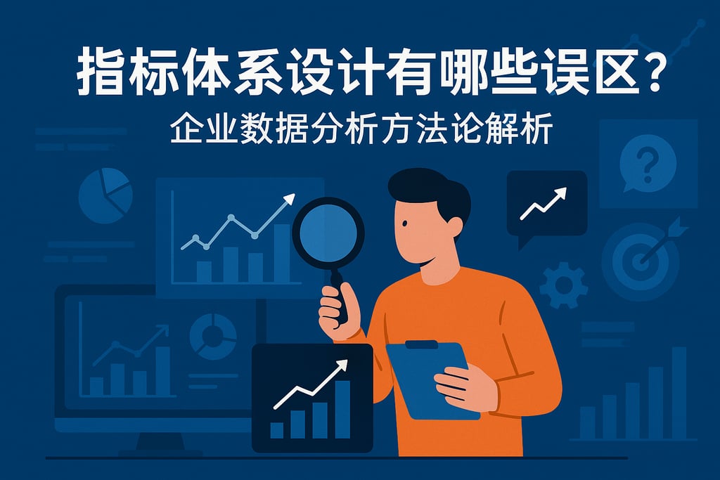 指标体系设计有哪些误区？企业数据分析方法论解析