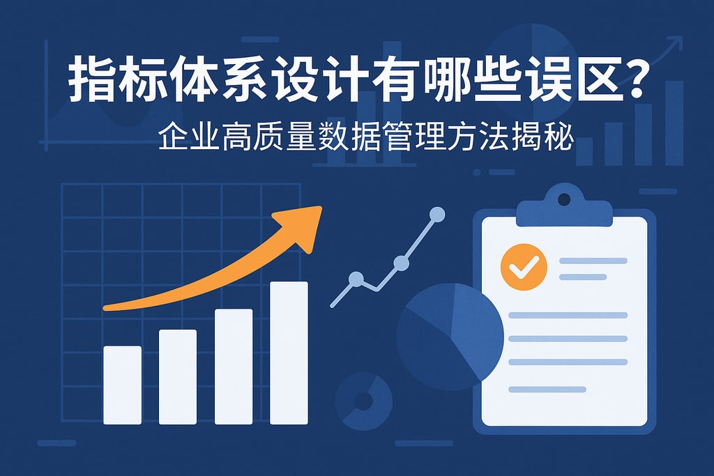 指标体系设计有哪些误区？企业高质量数据管理方法揭秘