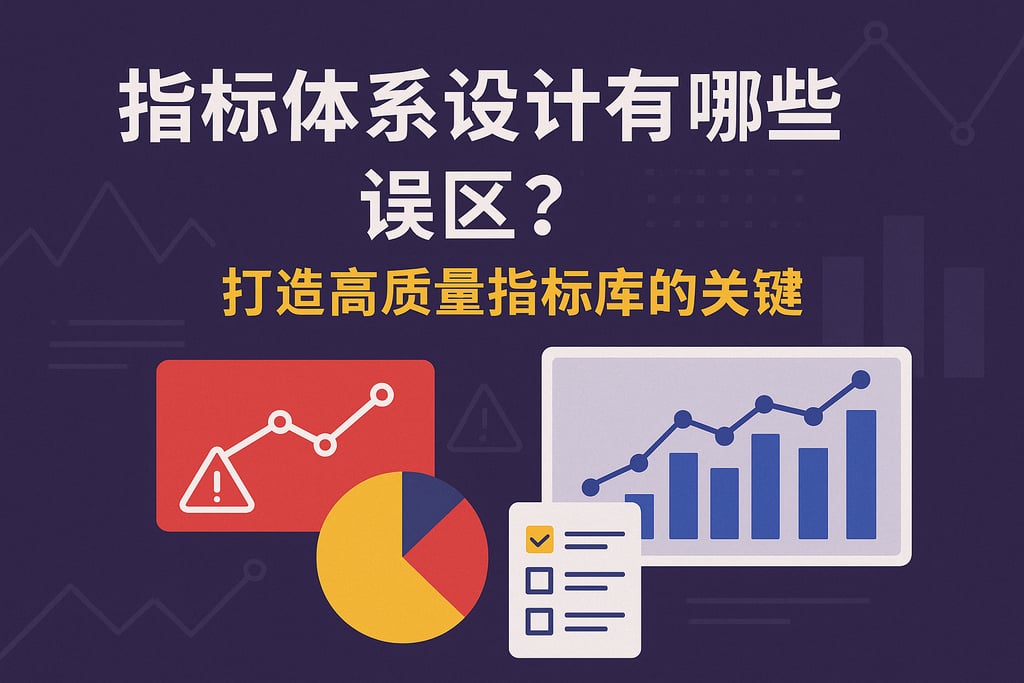 指标体系设计有哪些误区？打造高质量指标库的关键