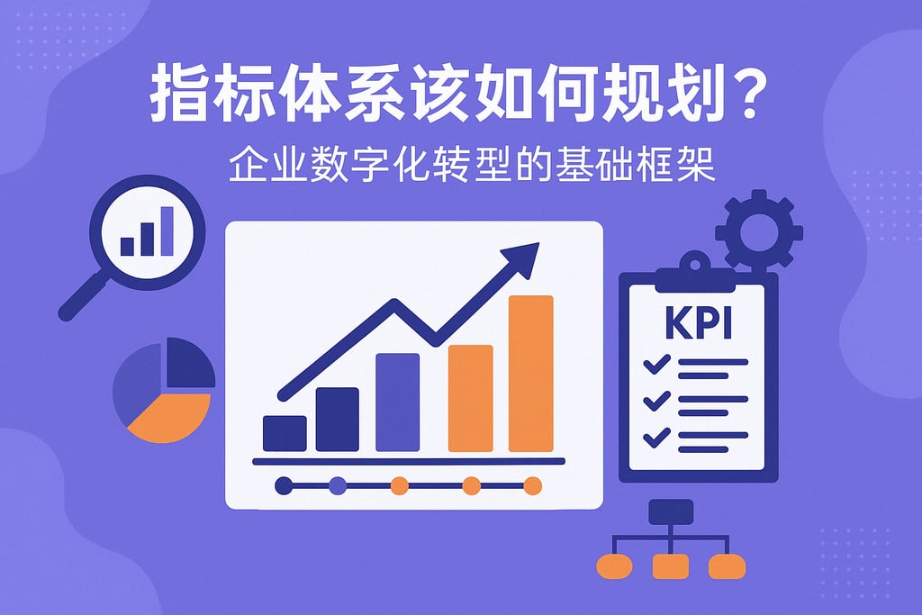 指标体系该如何规划？企业数字化转型的基础框架