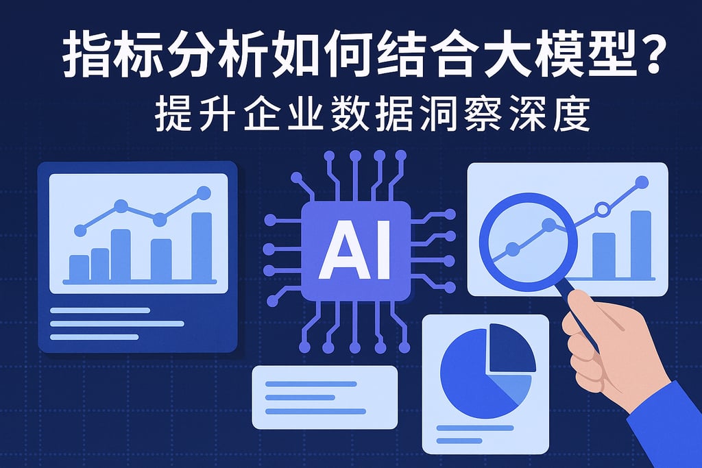 指标分析如何结合大模型？提升企业数据洞察深度