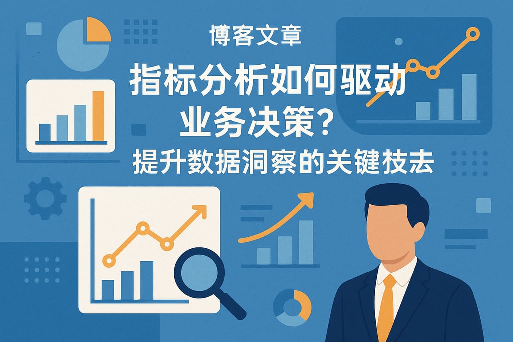 指标分析如何驱动业务决策？提升数据洞察力的关键方法