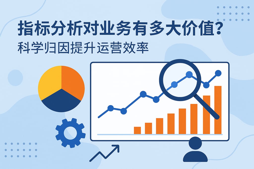 指标分析对业务有多大价值？科学归因提升运营效率
