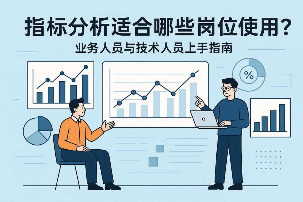 指标分析适合哪些岗位使用？业务人员与技术人员上手指南