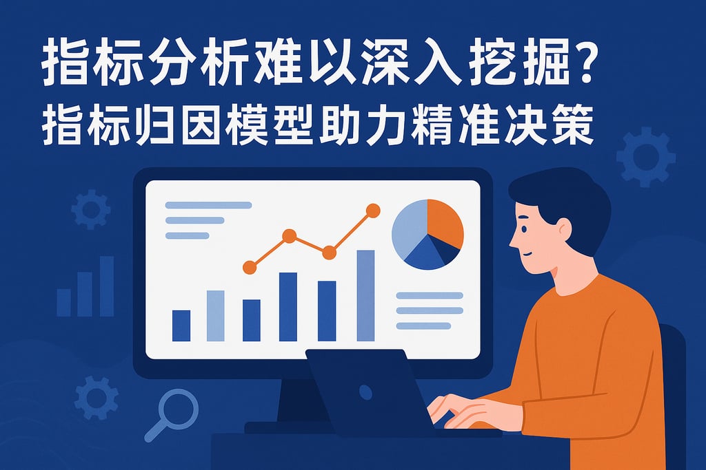 指标分析难以深入挖掘？指标归因模型助力精准决策