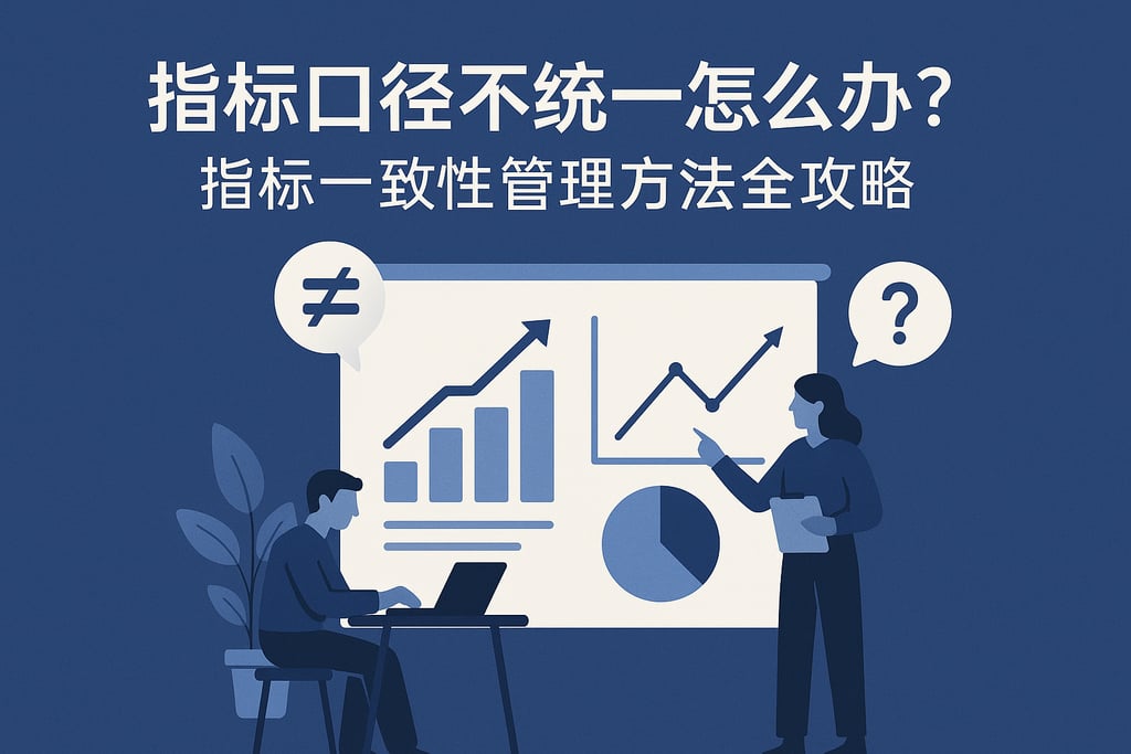 指标口径不统一怎么办？指标一致性管理方法全攻略