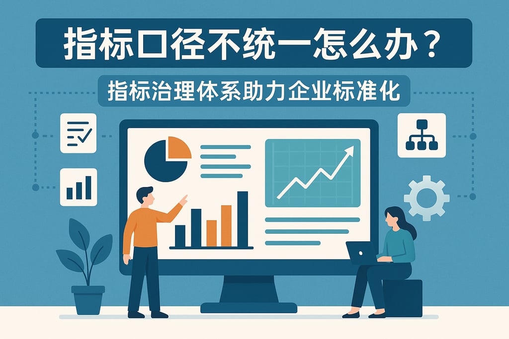 指标口径不统一怎么办？指标治理体系助力企业标准化