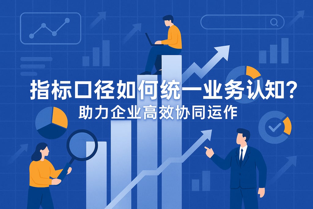 指标口径如何统一业务认知？助力企业高效协同运作