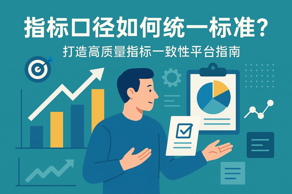 指标口径如何统一标准？打造高质量指标一致性平台指南