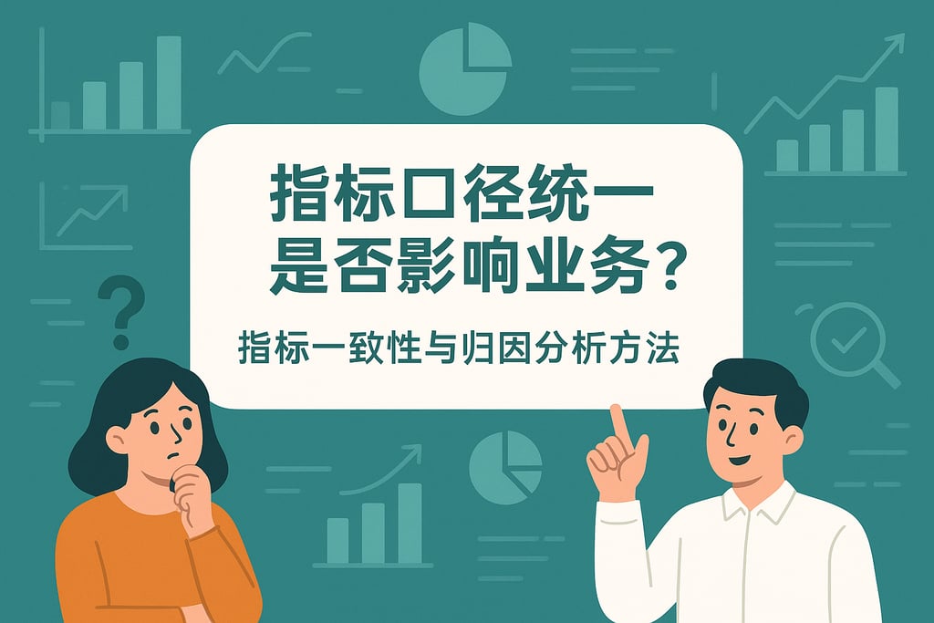 指标口径统一是否影响业务？指标一致性与归因分析方法