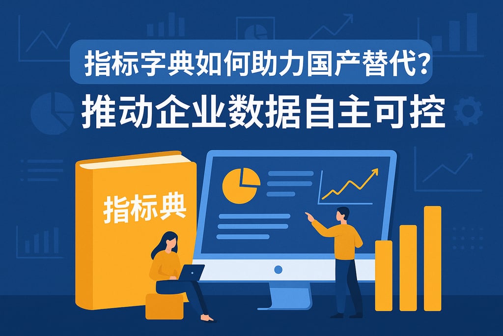 指标字典如何助力国产BI替代？推动企业数据自主可控