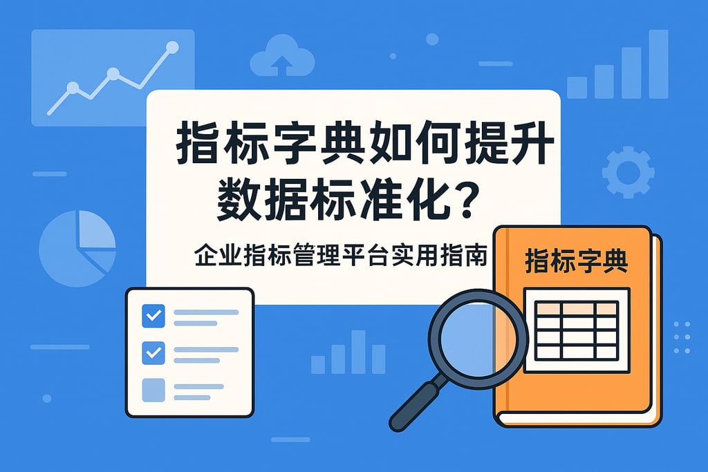 指标字典如何提升数据标准化？企业指标管理平台实用指南