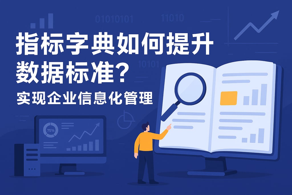 指标字典如何提升数据标准？实现企业信息化管理
