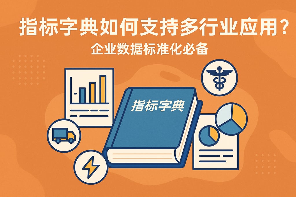 指标字典如何支持多行业应用？企业数据标准化必备