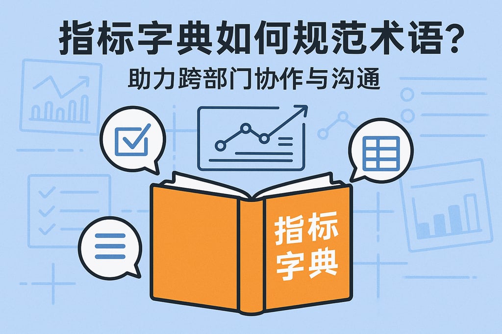 指标字典如何规范术语？助力跨部门协作与沟通