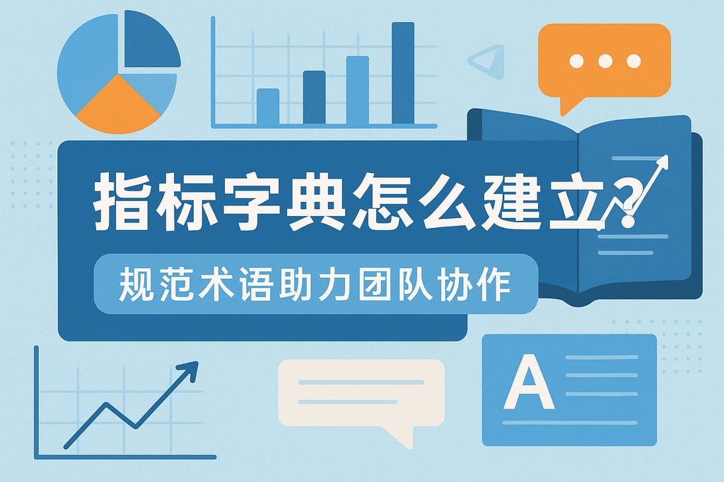 指标字典怎么建立？规范术语助力团队协作