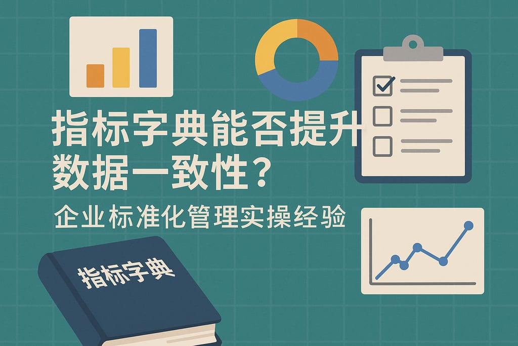 指标字典能否提升数据一致性？企业标准化管理实操经验