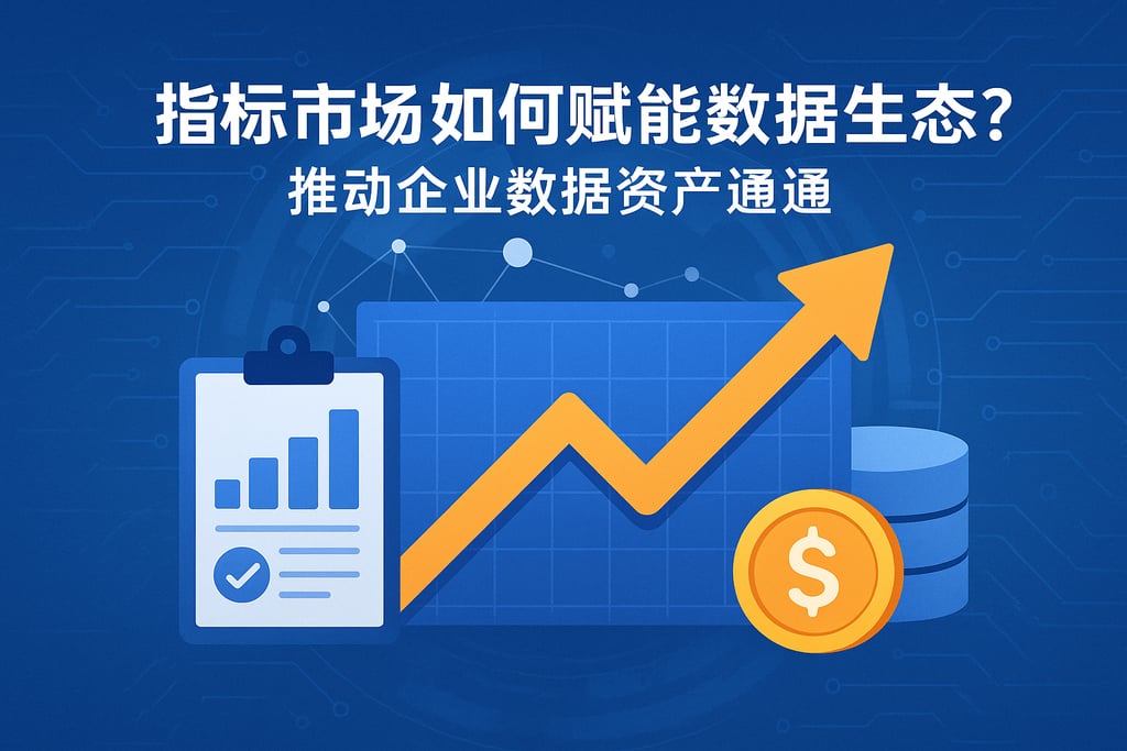指标市场如何赋能数据生态？推动企业数据资产流通