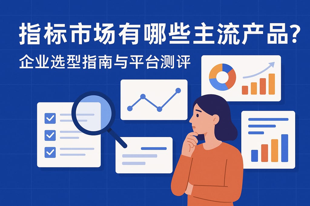 指标市场有哪些主流产品？企业选型指南与平台测评