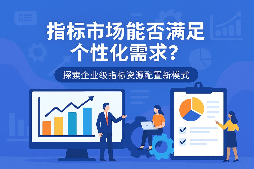 指标市场能否满足个性化需求？探索企业级指标资源配置新模式