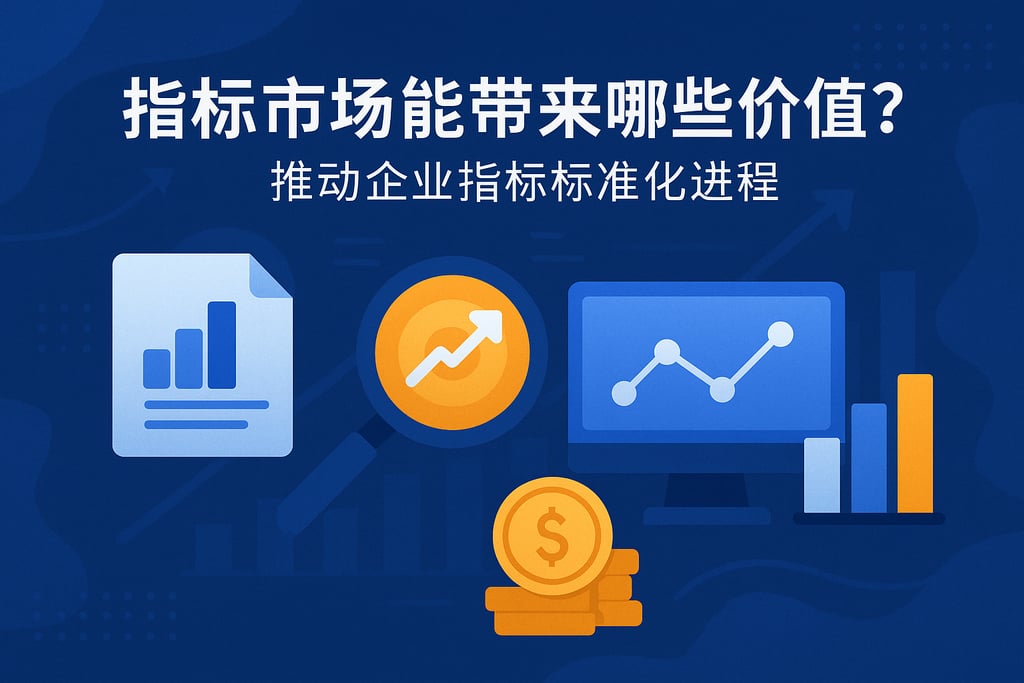 指标市场能带来哪些价值？推动企业指标标准化进程