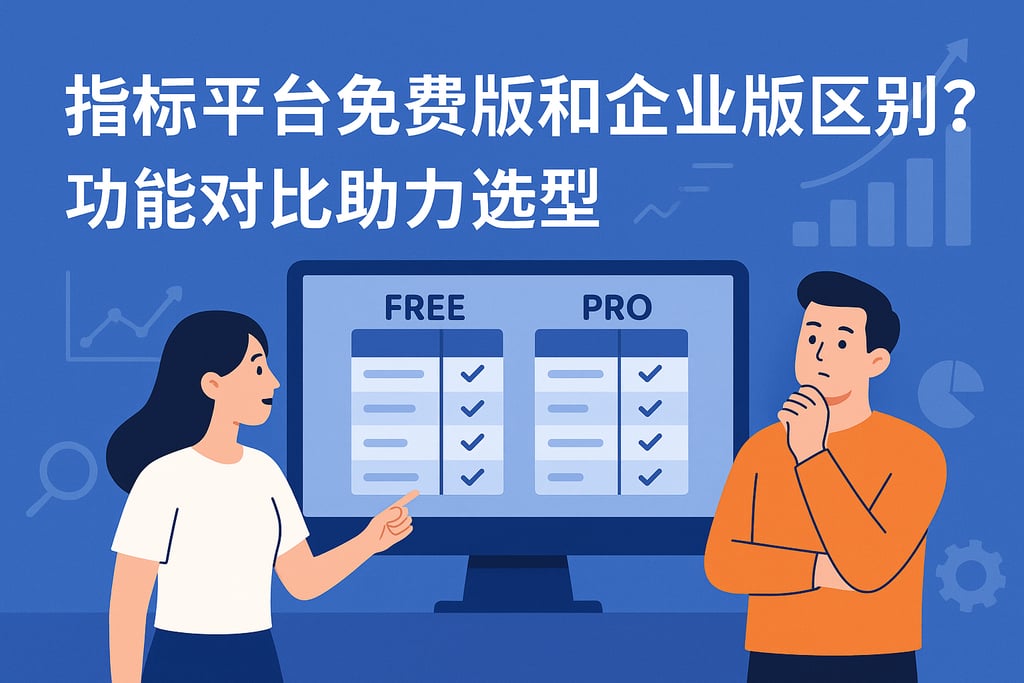 指标平台免费版和企业版区别？功能对比助力选型