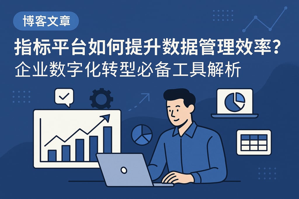 指标平台如何提升数据管理效率？企业数字化转型必备工具解析