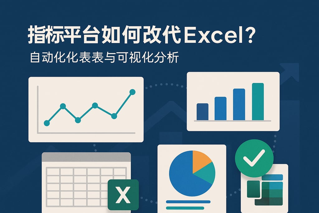 指标平台如何替代Excel？实现自动化报表与可视化分析