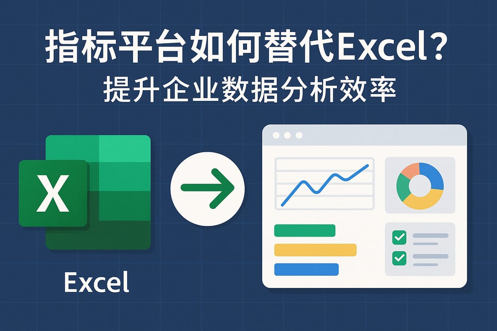 指标平台如何替代Excel？提升企业数据分析效率