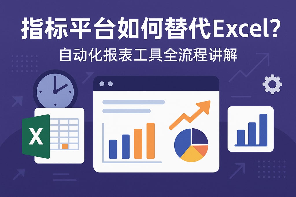 指标平台如何替代Excel？自动化报表工具全流程讲解