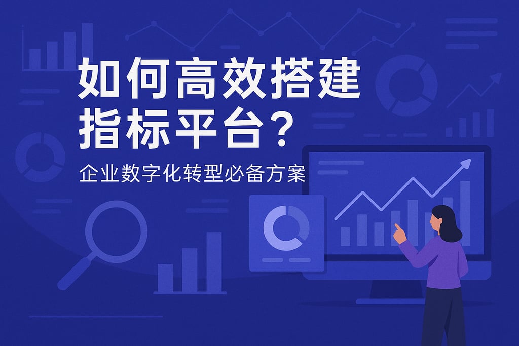 指标平台如何高效搭建？企业数字化转型必备方案