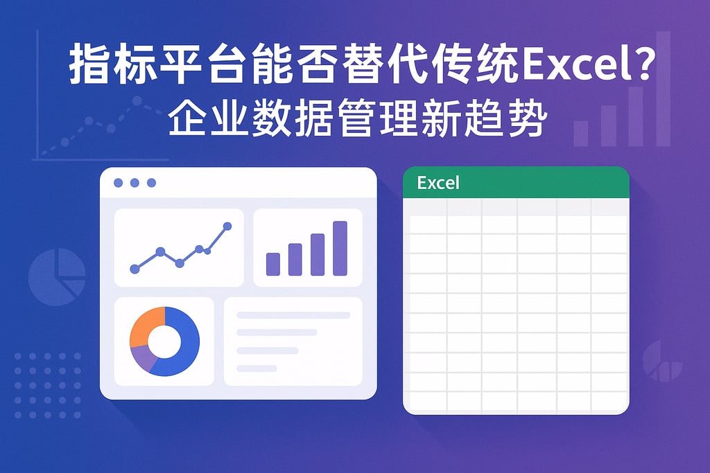 指标平台能否替代传统Excel？企业数据管理新趋势