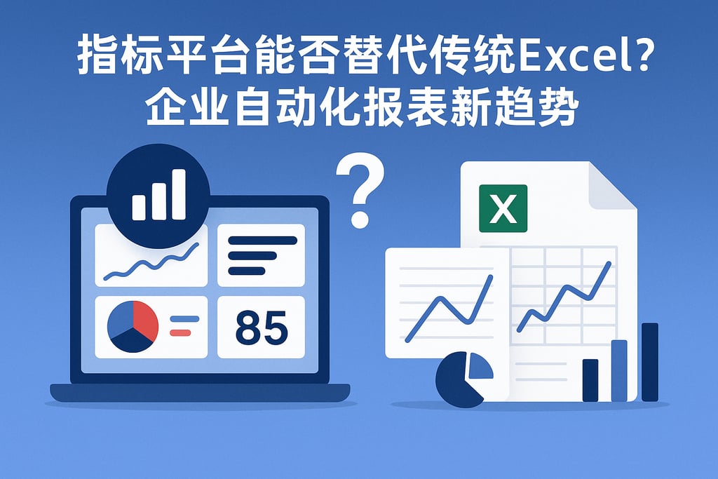 指标平台能否替代传统Excel？企业自动化报表新趋势