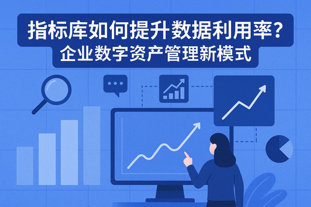 指标库如何提升数据利用率？企业数字资产管理新模式