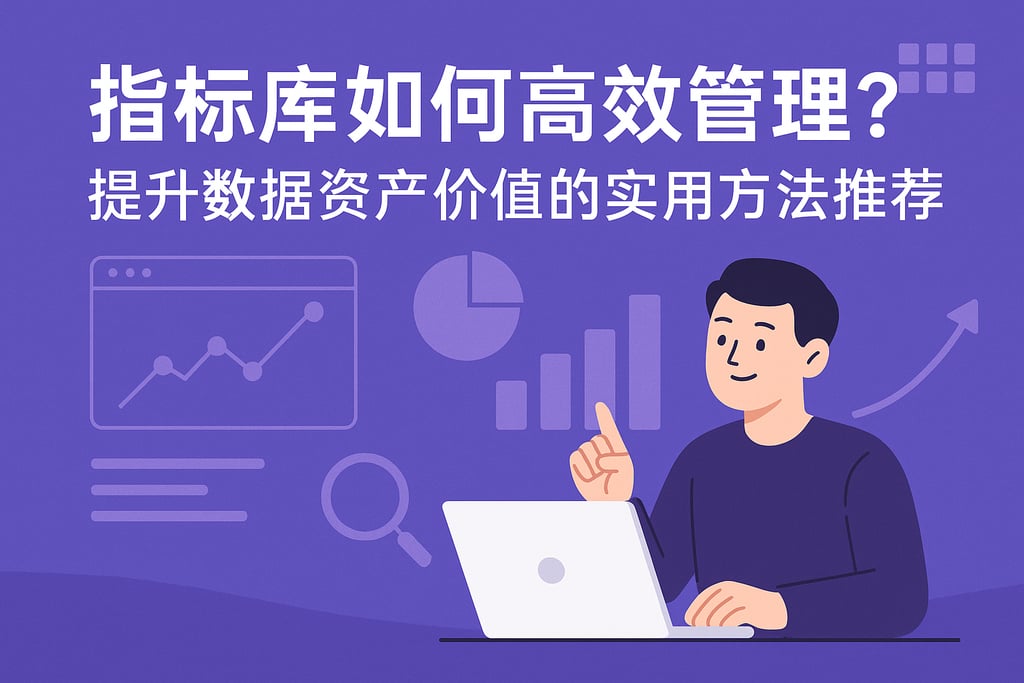 指标库如何高效管理？提升数据资产价值的实用方法推荐