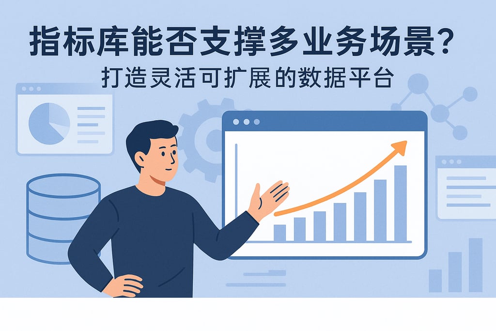 指标库能否支撑多业务场景？打造灵活可扩展的数据平台